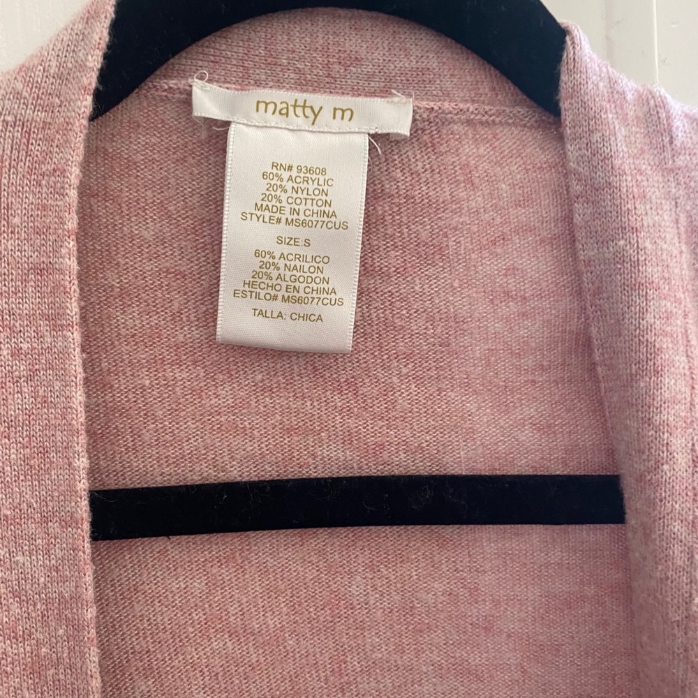 Cardigan. Marty M.